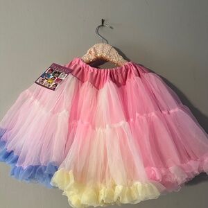 Girls Colorful Layered Tutu